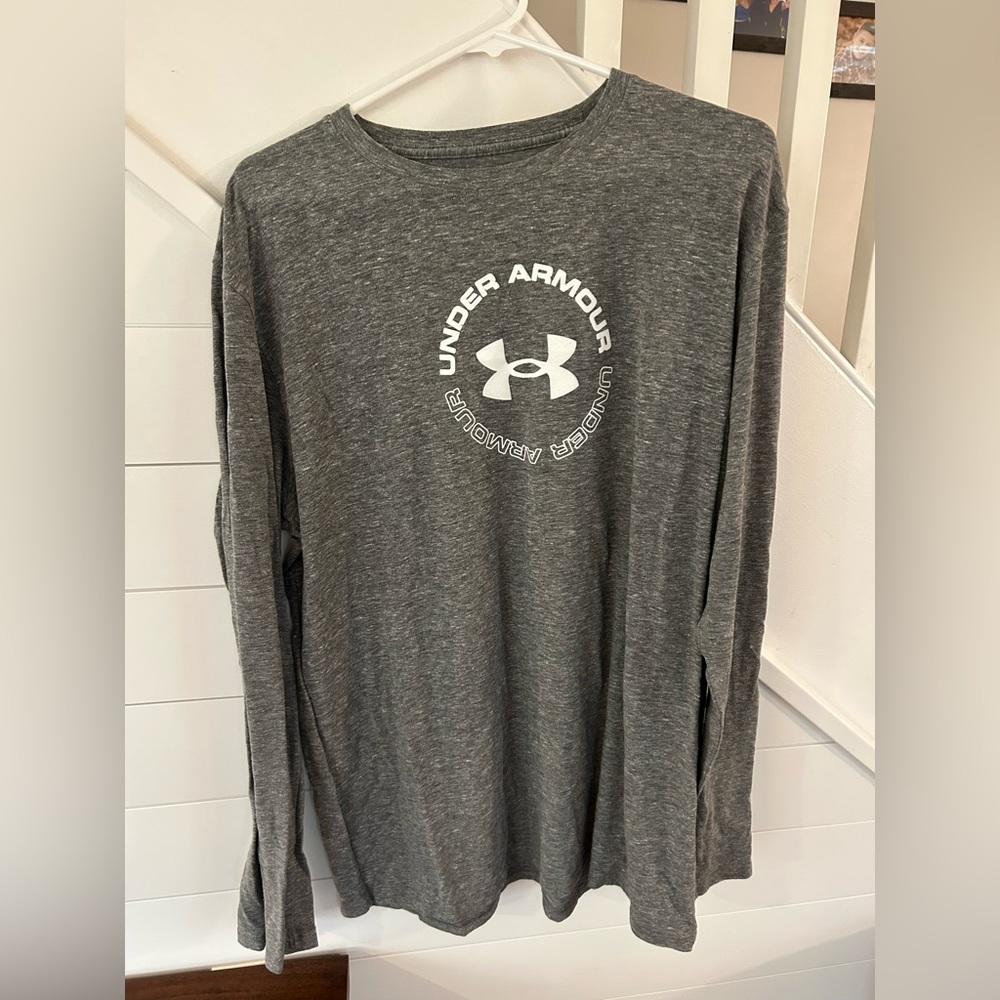 Men’s under armour long sleeve cotton shirt